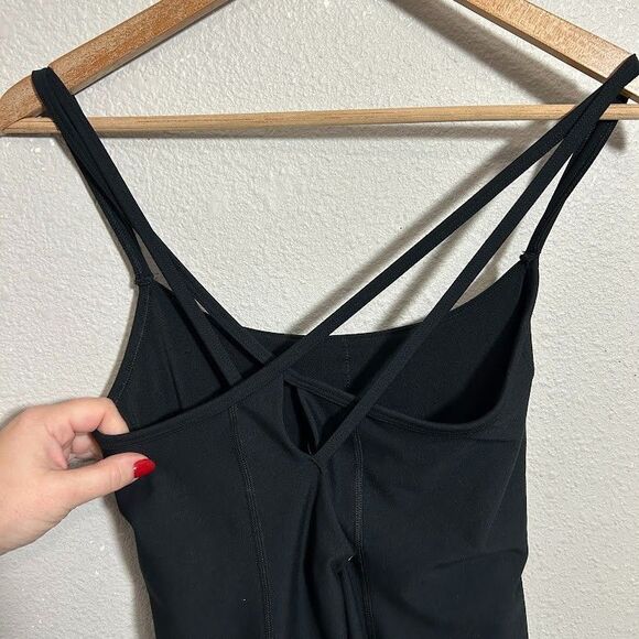 Abercrombie And Fitch YPB SculptLux Strappy Back Minidress Black M - Picture 5 of 7